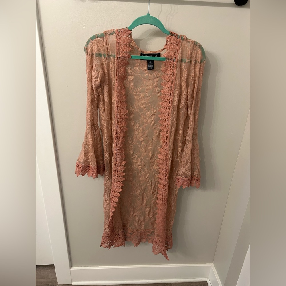 Women’s long cardigan. Size small.